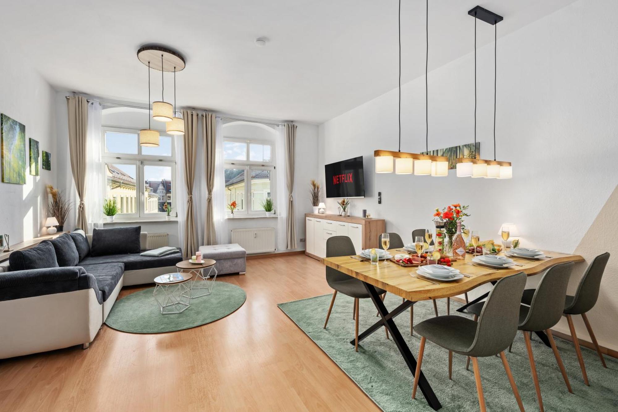 Neu Meissen Altstadt Familyoase Wlan Netflix Magenta Disney Eksteriør billede