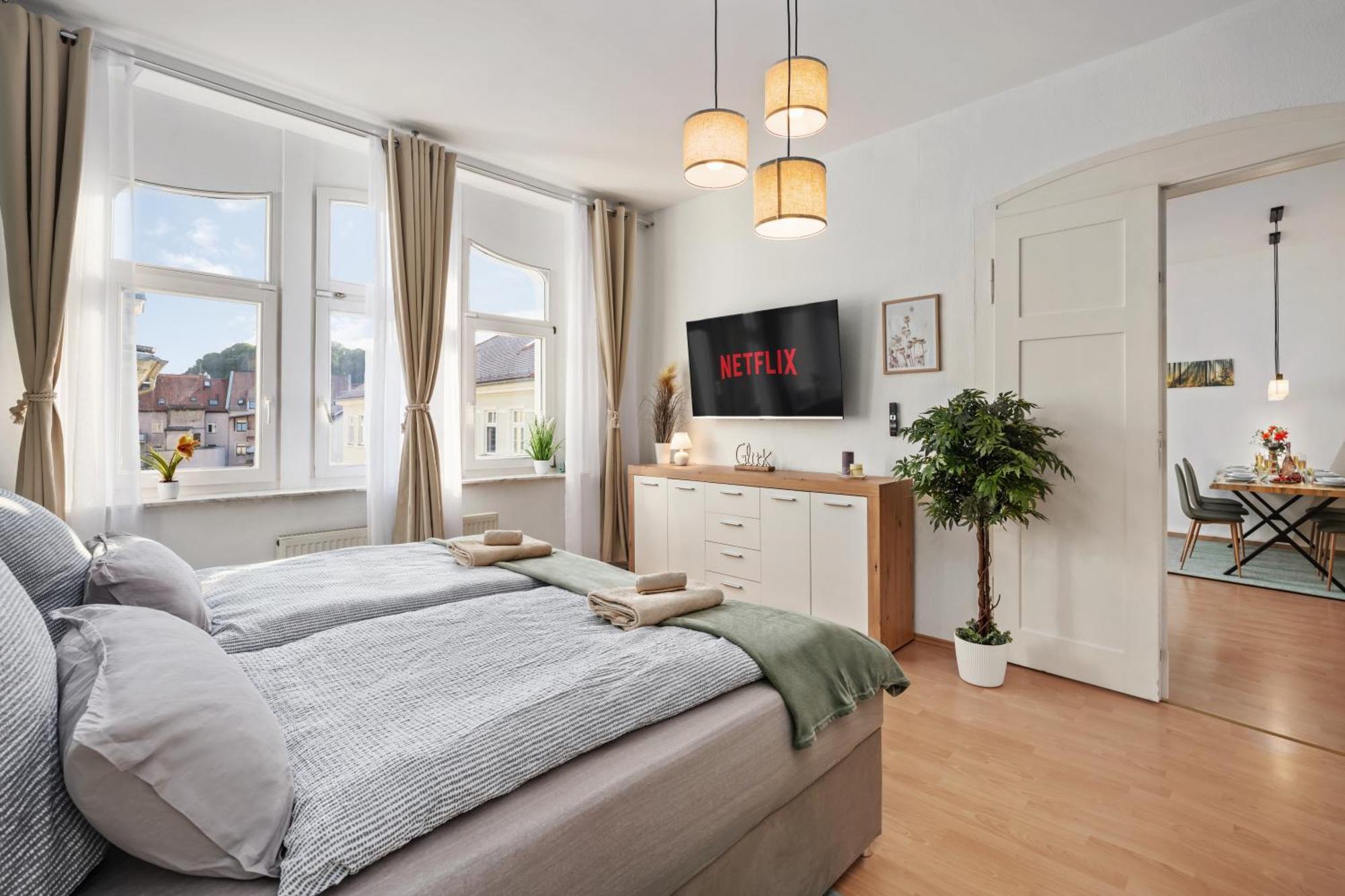Neu Meissen Altstadt Familyoase Wlan Netflix Magenta Disney Eksteriør billede